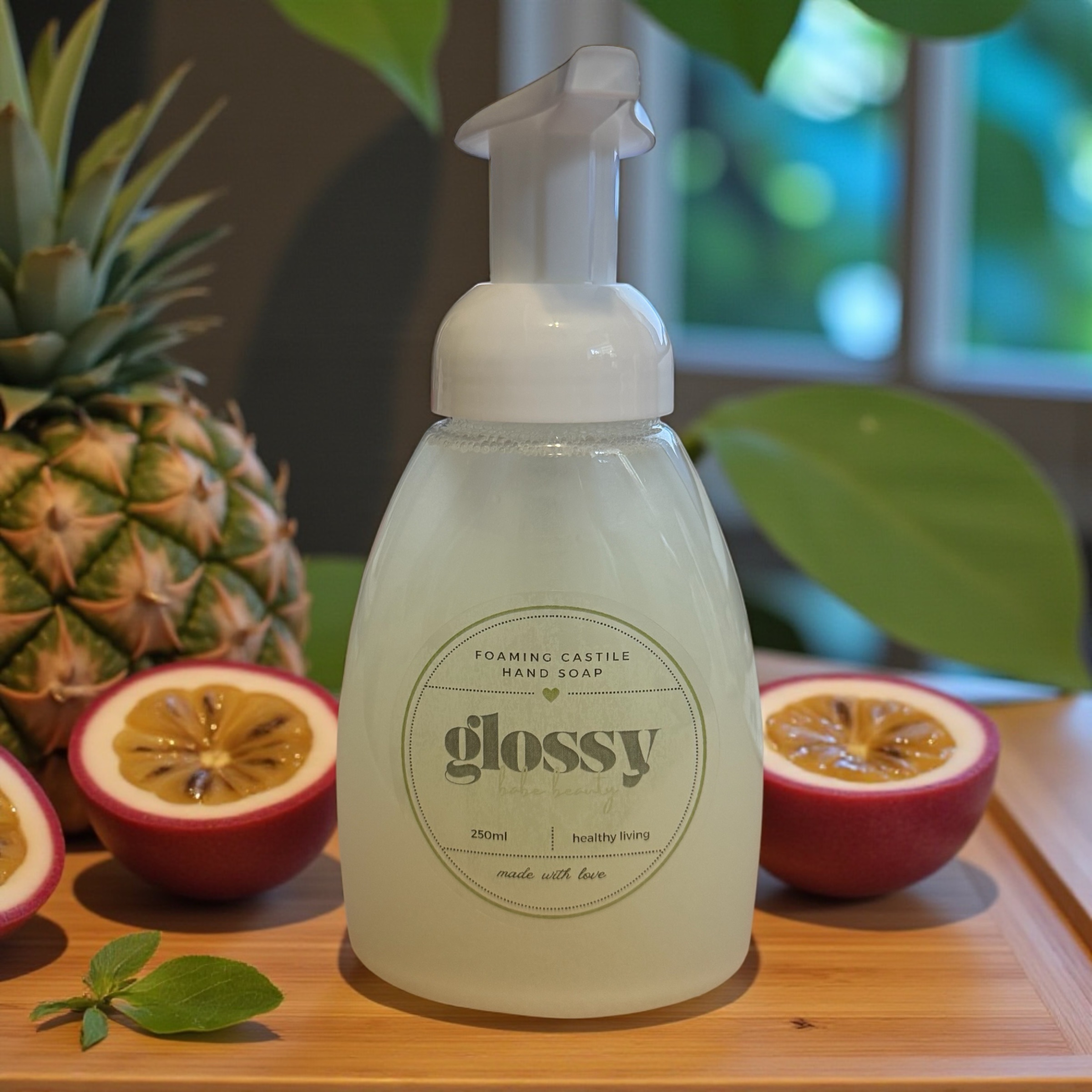 TROPICAL PASSIONFRUIT CASTILE FOAMING HAND SOAP